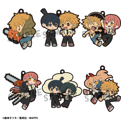 橡胶挂件 伙伴收藏系列 链锯人