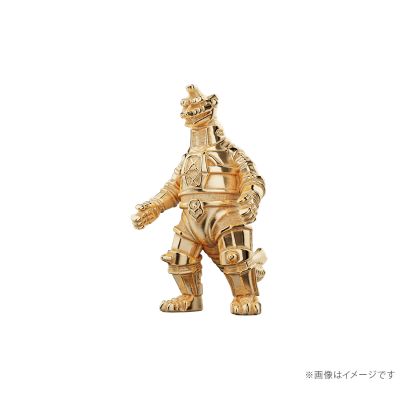「机械哥斯拉」（1974）迷你黄金模型（18K黄金）