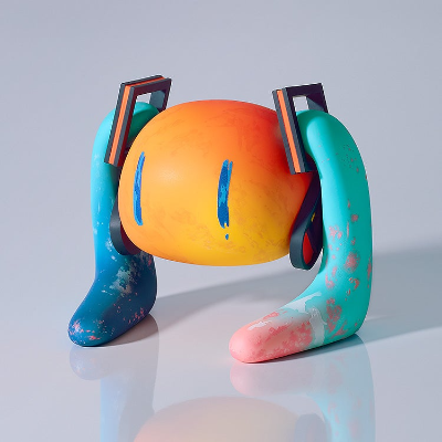 艺术家联名模型 初音未来✕Maho TAKAHASHI