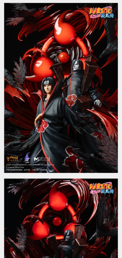 《火影忍者疾风传》正版授权 晓组织 宇智波鼬 1/6 雕像