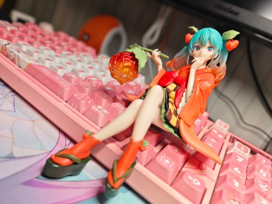 压泡面 初音未来 花仙子 酸浆果