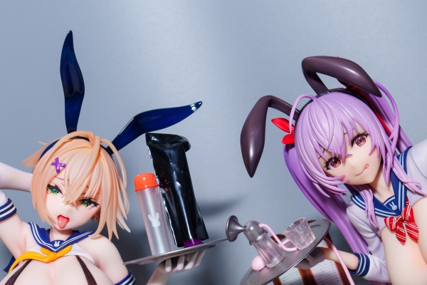 逆兔女郎 后辈酱 + 双马尾酱