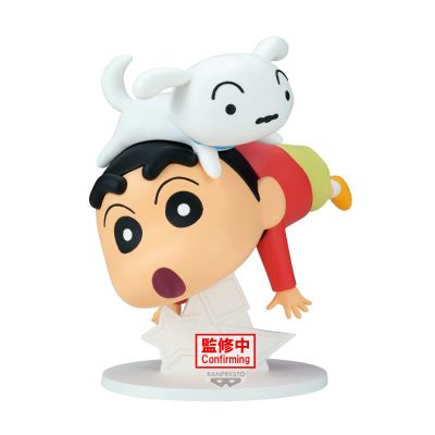蜡笔小新 大号珍藏人偶~野原新之助~哇哦！