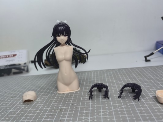 创彩少女庭园 自由搭配假发 姬发式马尾