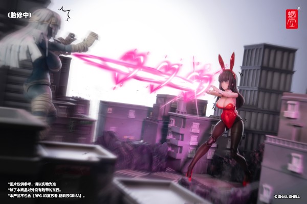 空想JK系列 JK-01 兔女郎-丽娜RENA 1/12涂装完成品可动手办