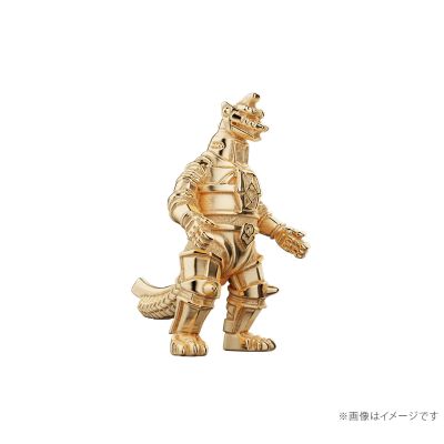 「机械哥斯拉」（1974）迷你黄金模型（18K黄金）