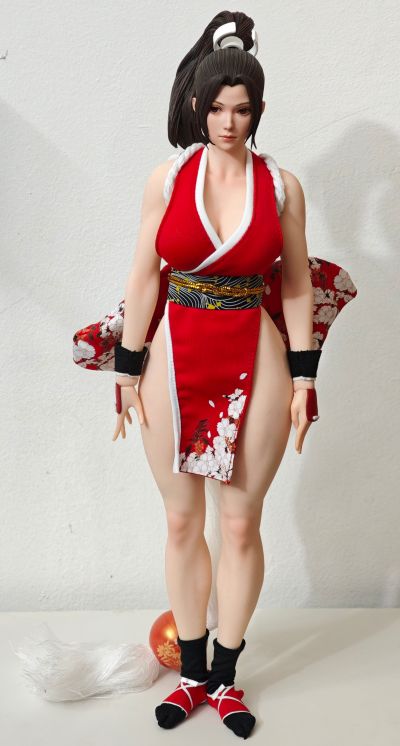 拳皇14 不知火舞 直刘海版 1/6可动人偶