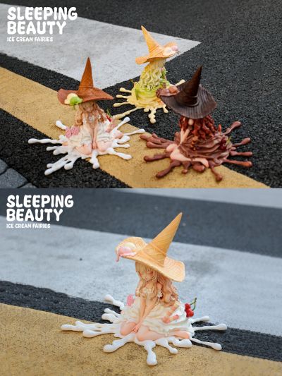 沉睡魔咒-甜筒魔女-瑞士黑巧