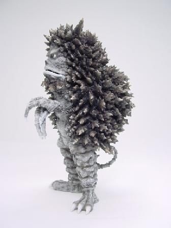 大怪兽系列 奥特Q编 陨石怪兽 嘎啦蒙 （黑白版）