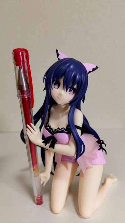 约会大作战 握笔之友！夜刀神十香 可爱丝绸装造型