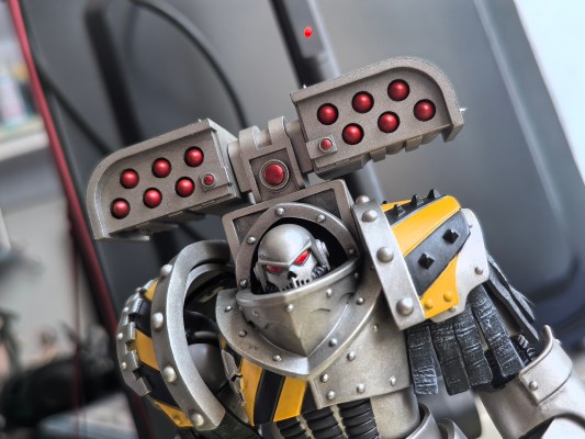 战锤：荷鲁斯之乱 钢铁勇士 配备火箭发射器的暴君攻城终结者