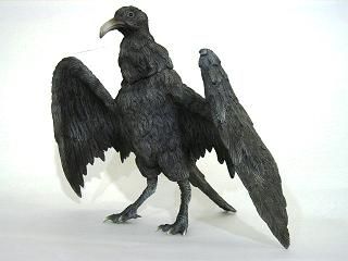 大怪兽系列 奥特Q编 古代怪鸟 拉尔杰乌斯 黑白色版