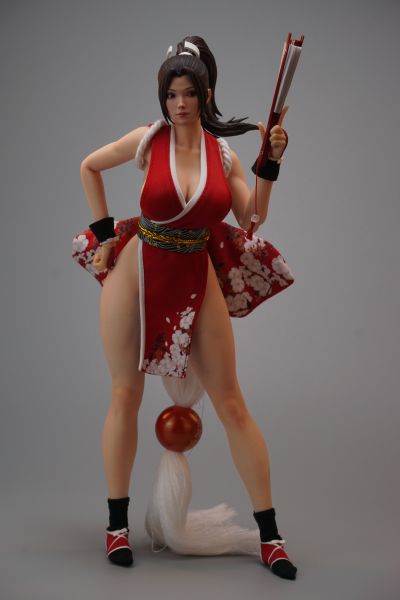 拳皇14 不知火舞 直刘海版 1/6可动人偶