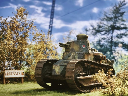 1/35 法国FT-17轻型坦克 铆接炮塔型