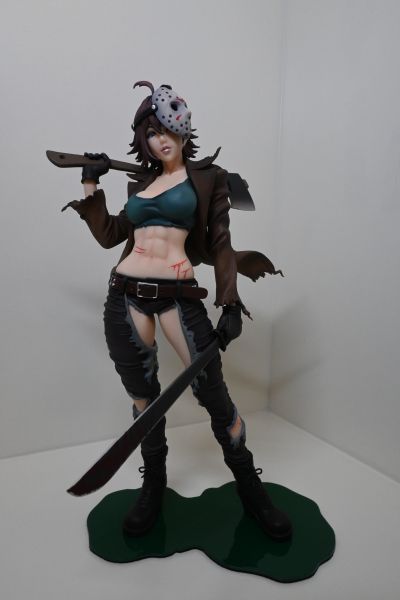 美少女雕像  恐怖美少女 弗莱迪大战杰森 杰森·沃赫斯 第二版