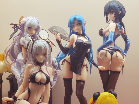 KDcolle 刀剑神域 亚丝娜 水精灵 旗袍