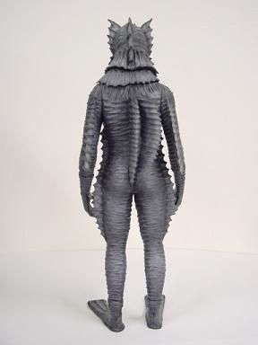 大怪兽系列 奥特Q编 海底原人 拉贡 黑白色版