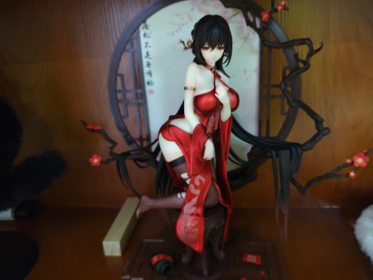 国风系列1/6比例手办 周年款：落红