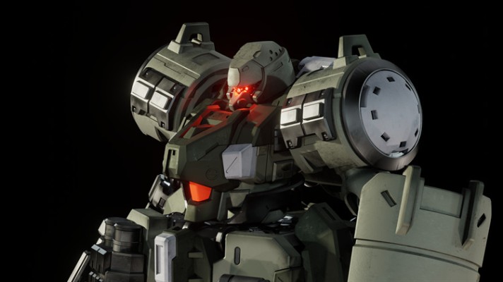 超动骑兵系列 扎洛夫 ZA-08 大娃力士（达瓦里氏）1/144拼装模型