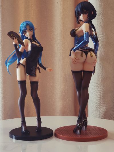 KDcolle 刀剑神域 亚丝娜 水精灵 旗袍