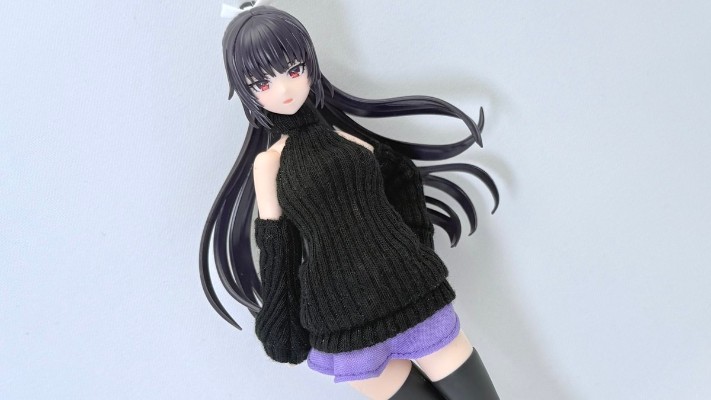 小衣橱 竖条纹毛衣套装