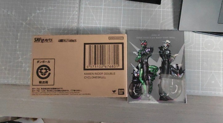 风都侦探 假面骑士颅骨的肖像 影视光碟  S.H.Figuarts（真骨雕制法）假面骑士双骑 疾风颅骨形态人偶配套特别版