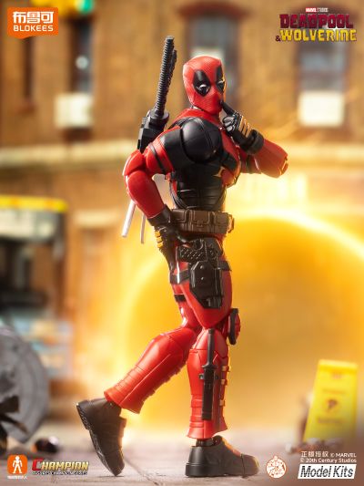 布鲁可积木人-漫威英雄超越版死侍