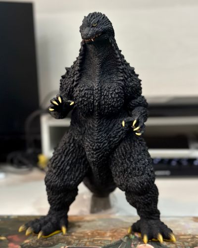 东宝30厘米系列 酒井裕司造型杰作 哥斯拉（2002）暴风雨中的攻防