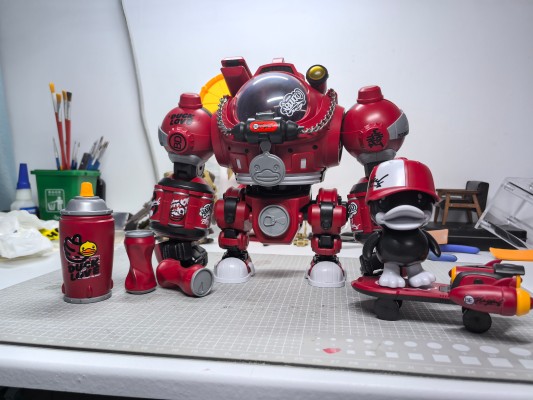 B.Duck 国潮机甲 嘻哈达克