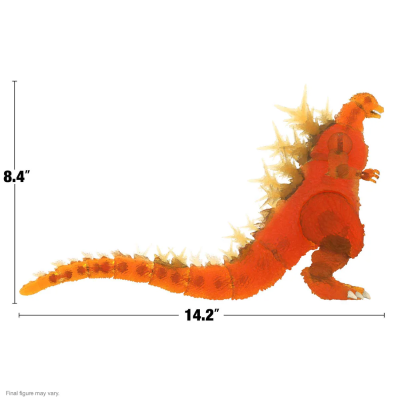 东宝终极系列 橙色透明燃烧版 哥斯拉-1.0