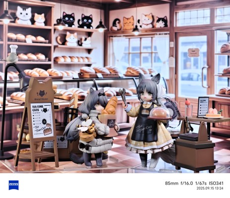 茶会猫系列 喵呜镇 面包店 顾客英短猫