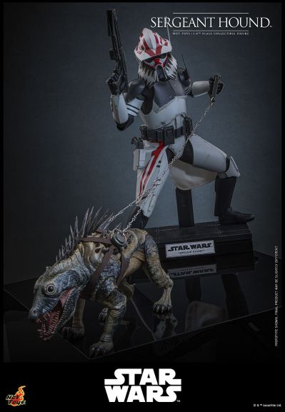 《星球大战：克隆人战争》猎犬中士(Sergeant Hound) 1:6比例珍藏人偶