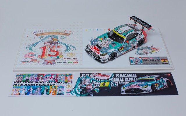 初音未来 GT企划 1/43 GOODSMILE 初音未来 AMG 2023 开幕战