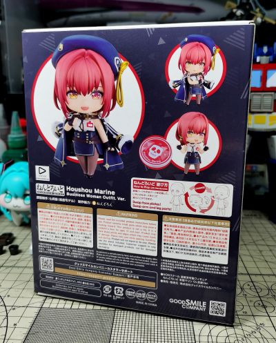 粘土人#2725 hololive 宝钟玛琳 OL服装