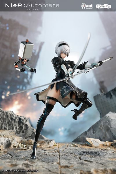 『尼尔：自动人形 Ver1.1a』YoRHa No.2 Type B 1/9 包胶可动模型