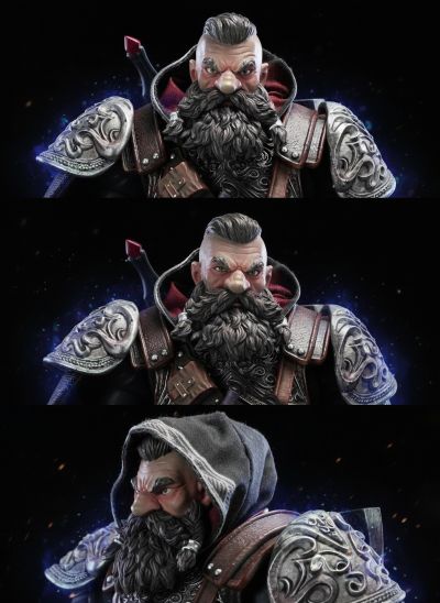 1/12 永恒远征系列 矮人刺客 韦尔德雷德 铁砧