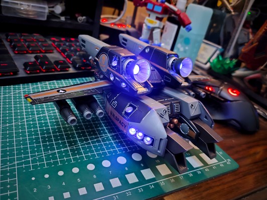 超时空要塞 VF-1S 深蓝 急速装甲