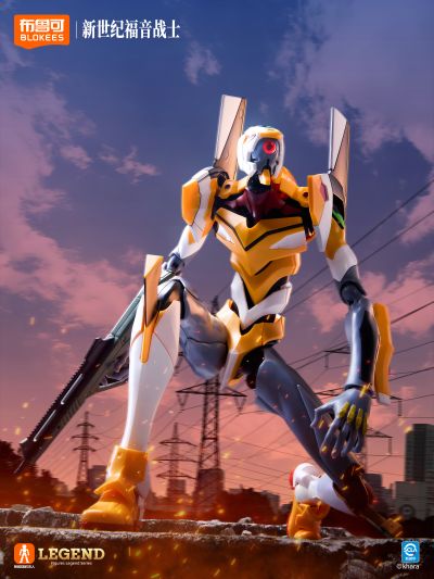 布鲁可超动积木人-传奇版-新世纪福音战士零号机(改)