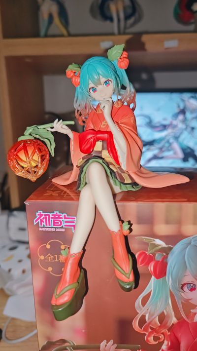 压泡面 初音未来 花仙子 酸浆果
