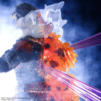 东宝终极系列！终战哥斯拉 LED发光版