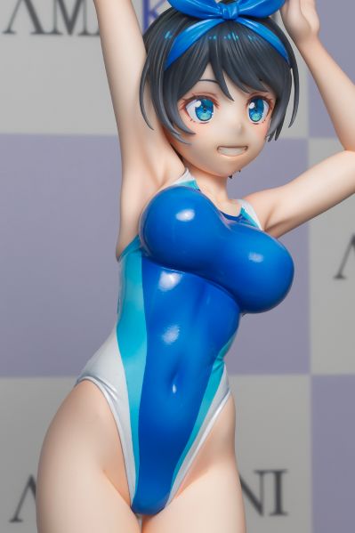 泳装身影 租借女友 更科瑠夏 竞技泳装