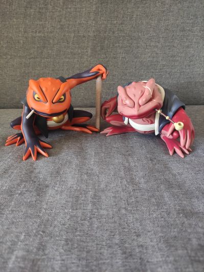 火影忍者疾风传 软胶玩偶-蛤蟆吉-