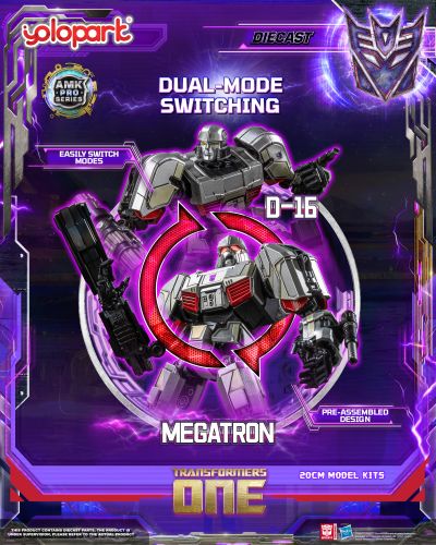 AMK PRO系列《变形金刚：起源》20cm终极形态威震天D/16