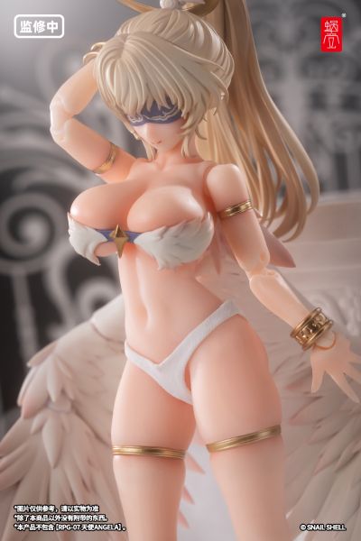 天使 安洁拉专用腰腹臀部硅胶配件1/12涂装完成品可动手办配件
