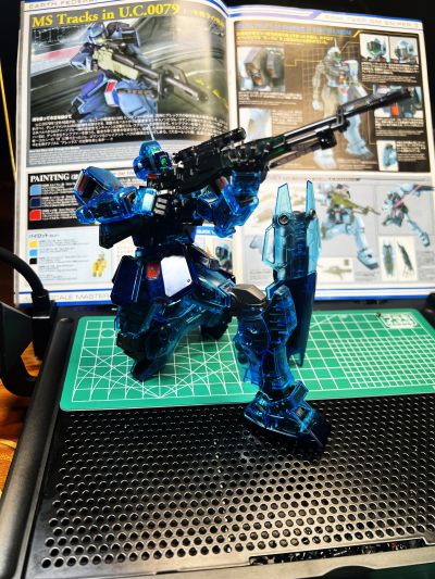 MG 机动战士高达0080 口袋里的战争 RGMｰ79SP 狙击型吉姆II Clear Color 