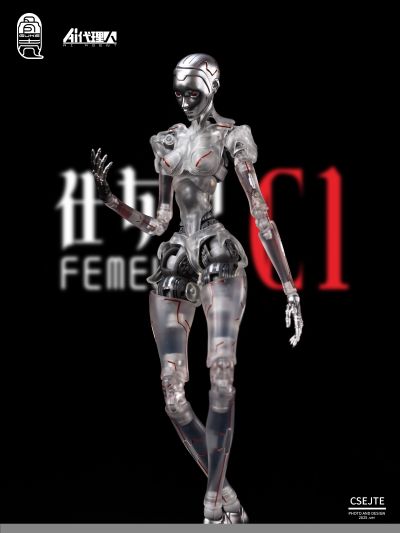 GK01FEC1 1/12 AI代理人-仕女型C1 透明版