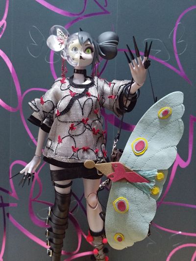 今织昔影第一弹 蝉娘 1/6收藏级可动人偶