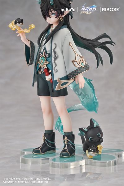 RISE UP+系列 崩坏：星穹铁道 小不点猫猫系列手办 丹恒·饮月