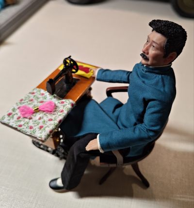 1/12鲁迅可动人偶