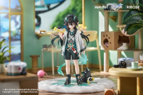 RISE UP+系列 崩坏：星穹铁道 小不点猫猫系列手办 丹恒·饮月